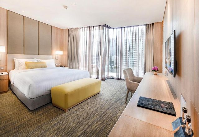 曼谷天空風景酒店(SKYVIEW Hotel Bangkok - SHA Extra Plus)-尊貴特大號床房 (不含早餐) (Grand Premier Room Only)-2