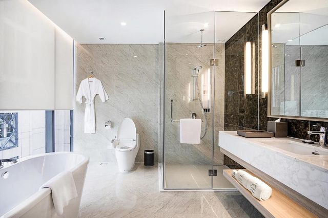 Bathroom - Shower with Bathtub