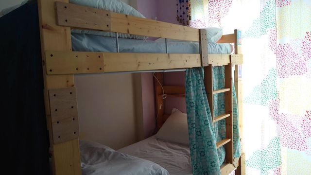 Fish trip-A bed in a 6-person room for girls-1