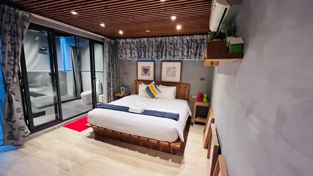 墾丁船帆石原宿|國旅卡特約|可包棟民宿-豪華雙人房-1