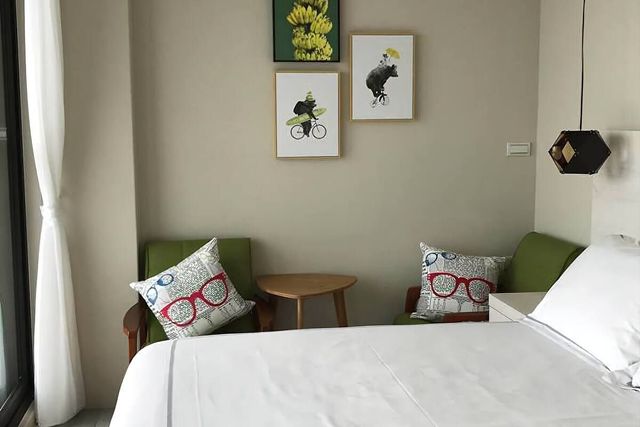 Si-li| Cactus Sea View Homestay-Ocaen view room l 3A Evening Double Room-2