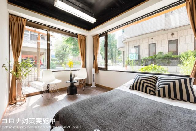 寅Hotel 六義園｜山手線車站3分鐘，上野淺草商圈，六義園、古河庭院，交通餐飲便利-中里A-1
