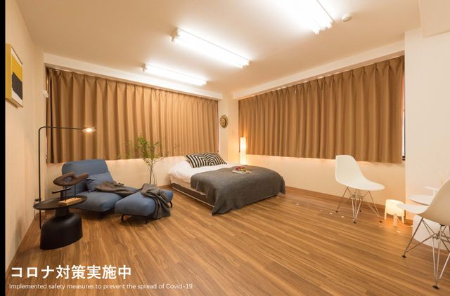 寅Hotel 六義園｜山手線車站3分鐘，上野淺草商圈，六義園、古河庭院，交通餐飲便利-中里B-1
