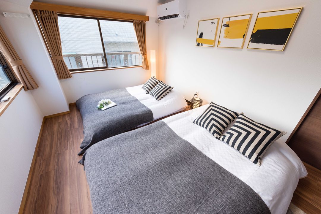 Design hotel near Ueno/Asakusa with 2 bedrooms