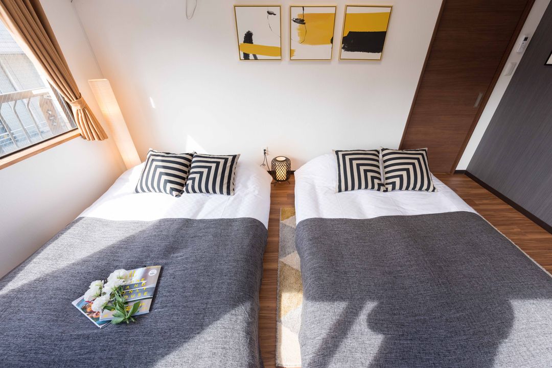 Design hotel near Ueno/Asakusa with 2 bedrooms