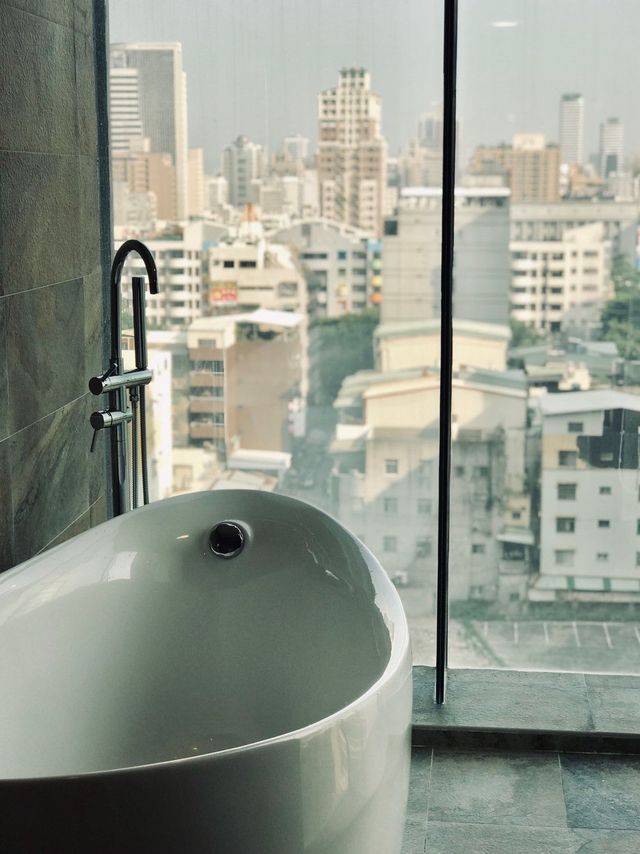 旅居文旅 高雄亞灣館 l 近流行音樂中心-豪華雙人房 (浴缸)-5