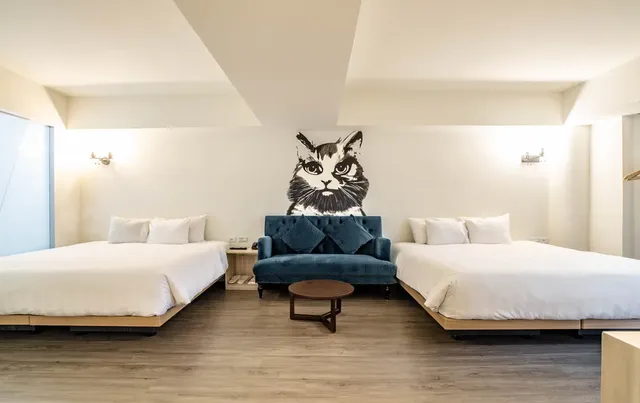 Hotel PaPa Whale-高雄美麗島館-豪華家庭房｜不挑房-5