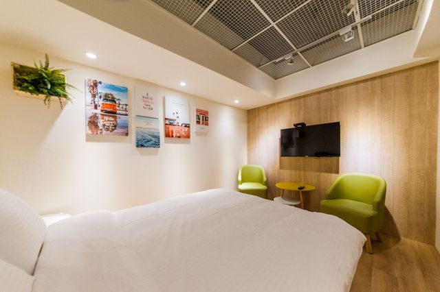 羅東坦智能旅店|緊鄰羅東夜市-標準雙人房(不挑房)-8