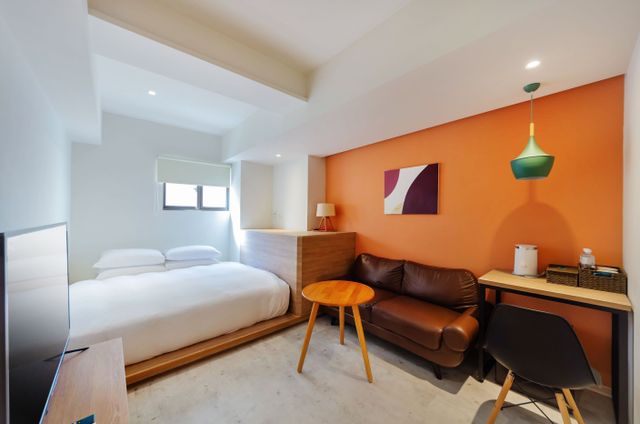 ポップイン｜台南安平港/安平老街に近い、オプションのスイート/ドミトリーの部屋タイプ-Superior double room-1