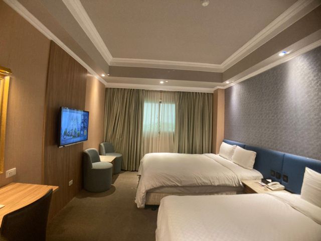 台中歐風商旅-商務四人房兩大床(有餐)-4