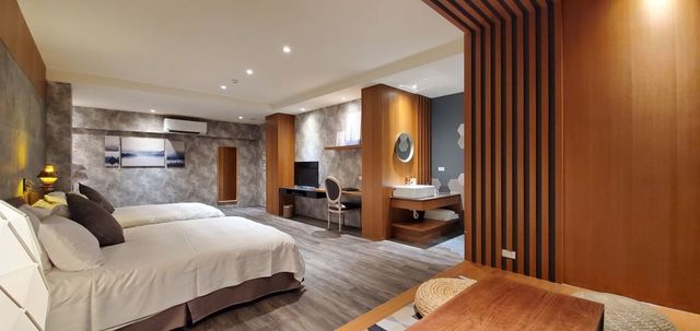 清境佛羅倫斯渡假山莊-原木風格四人房-4
