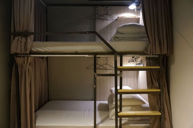 小角落Corner Hostel & Cafe-上下舖雙床房 附共用衛浴-1