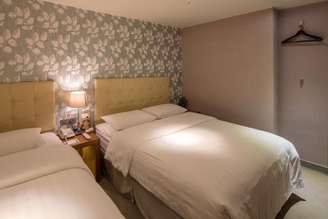 悠趣旅店 l 近捷運南京復興站-標準雙床房（無窗）-5
