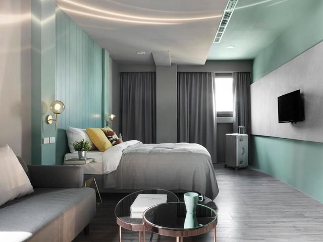 曼特先生｜文青質感旅店、入住就送延退1小時-豪華雙人房–不含早餐-5