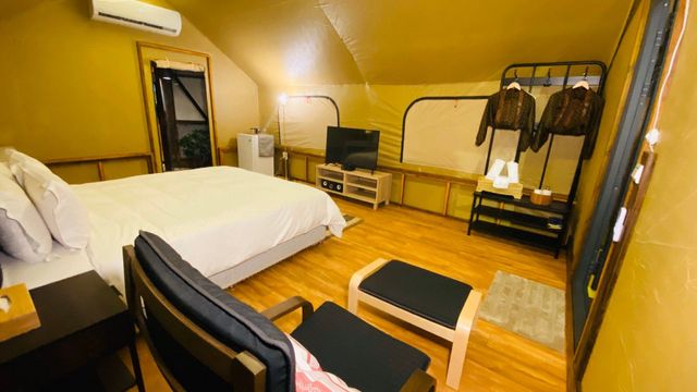 國蘭花園Villa會館｜平日87折！奢華溫泉露營、獨立式湯屋-【豪華露營】奢華帳篷-3