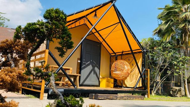 國蘭花園Villa會館｜平日87折！奢華溫泉露營、獨立式湯屋-【豪華露營】奢華帳篷-2