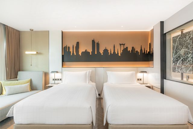 曼谷帕色哇公主酒店( Pathumwan Princess Hotel - SHA Extra Plus)-經典豪華雙床房 l 含早餐(Deluxe Classic Twin l included breakfast)-3