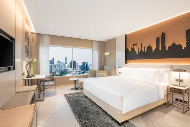 曼谷帕色哇公主酒店( Pathumwan Princess Hotel - SHA Extra Plus)-豪華雙人房 l 含早餐(Grand Deluxe King l ncluded breakfast)-1
