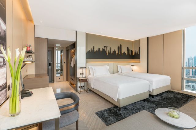 曼谷帕色哇公主酒店( Pathumwan Princess Hotel - SHA Extra Plus)-超豪華雙床房 l 不含早餐(Grand Deluxe Corner Twin l room only)-2