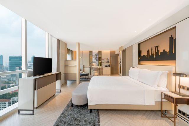曼谷帕色哇公主酒店( Pathumwan Princess Hotel - SHA Extra Plus)-豪華市景套房 l 不含早餐 (Horizon Suite King l room only)-1