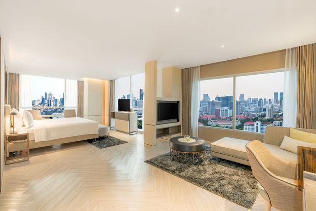 曼谷帕色哇公主酒店( Pathumwan Princess Hotel - SHA Extra Plus)-豪華市景套房 l 含早餐 (Horizon Suite King l included breakfast)-2
