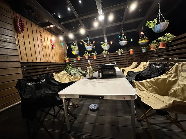 露營風烤肉區