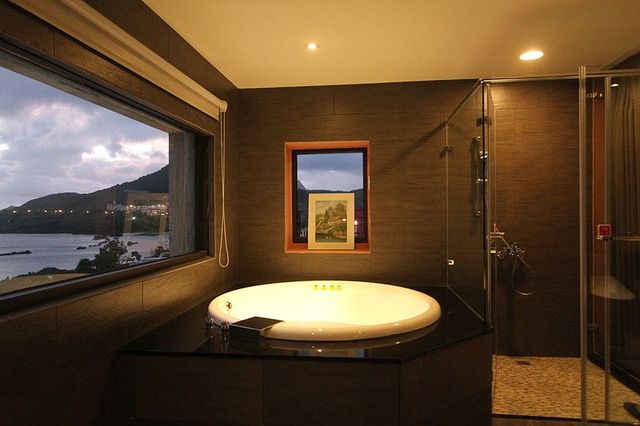 靜觀行館 Jingguan Hotel-Room 6 (頂樓) 豪華蜜月雙人海景套房 (約32坪，含陽台17坪)-3
