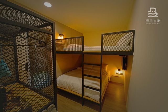 濱境行旅 Begin Inn-上下舖三人房｜有窗-5