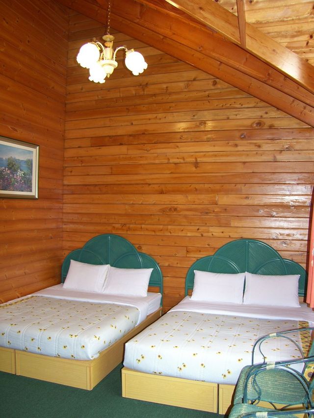 Taitung Bear Villa Village l Taitung 2-10 people independent wooden house | Meal special offer | BBQ-Double Twin Single Chalet ll 2 meals per night-5