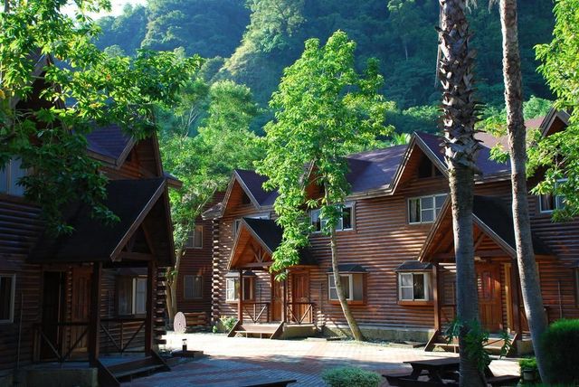 Taitung Bear Villa Village l Taitung 2-10 people independent wooden house | Meal special offer | BBQ-Double Twin Single Chalet l Included Breakfast-6
