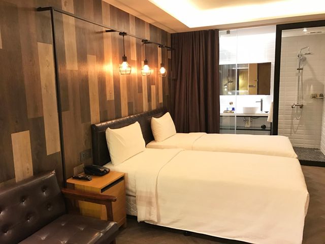 城市商旅-北門館｜連住優惠、緊鄰台北車站-雙床房－無窗-3