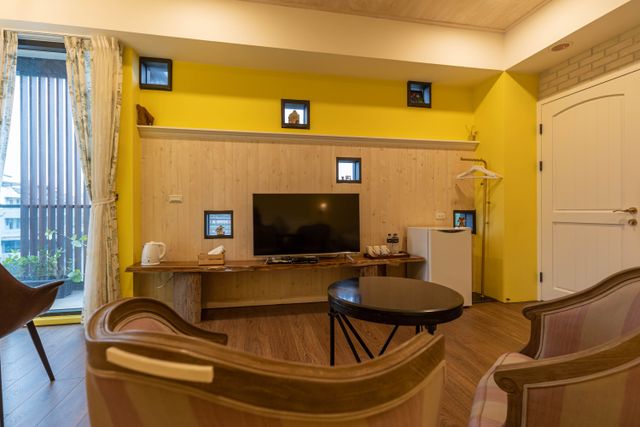 램블링 스네일 Rambling Snail-Deluxe Double Room with Balcony-8