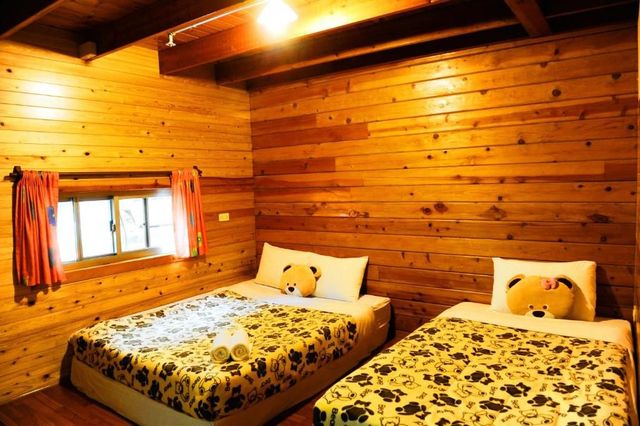 Taitung Bear Villa Village l Taitung 2-10 people independent wooden house | Meal special offer | BBQ-Seven-person double-family house ll Included Breakfast-5