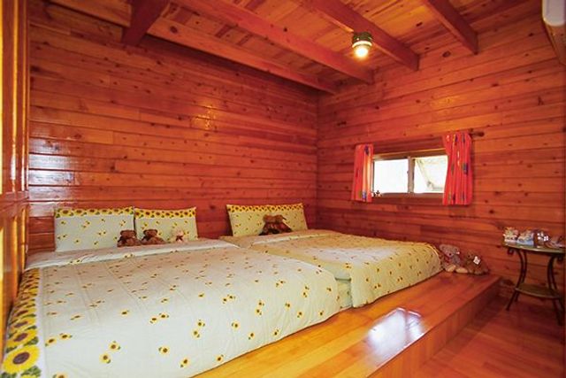 Taitung Bear Villa Village l Taitung 2-10 people independent wooden house | Meal special offer | BBQ-Eight-person double-family house ll Included Breakfast-4