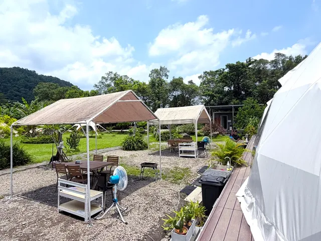 Leshan樂山環茶｜獨家8折起！全新星空浴帳、星空電影、現採蔬菜體驗-星空浴帳「獨立衛浴」全新完工-13