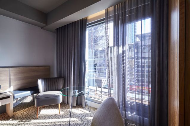 Simple+Hotel-南京復興站｜緊鄰捷運站-豪華雙人房－附陽台（含早）-3