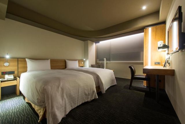 Simple+Hotel-南京復興站｜緊鄰捷運站-Easy+ 雙床房（含早）-2