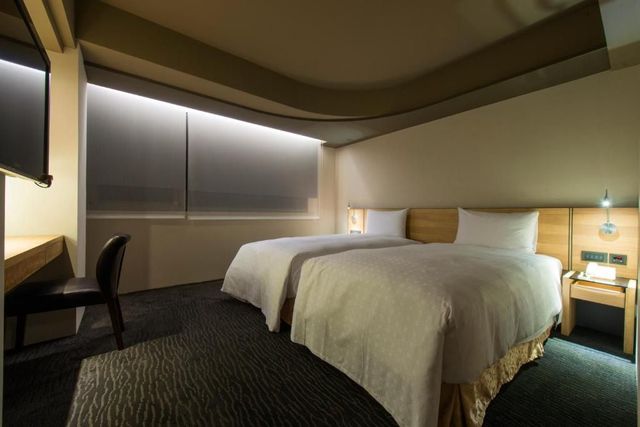 Simple+Hotel-南京復興站｜緊鄰捷運站-Easy+ 雙床房（含早）-3