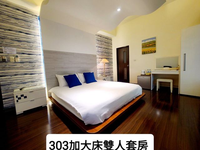 麗宿金鑽-303藍色海洋加大床雙人套房-6