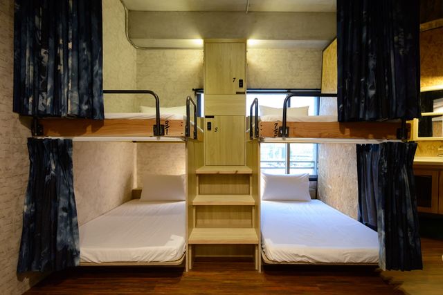 洄瀾窩青年旅舍｜近火車站及客運、公車轉運站-小資四人房-3