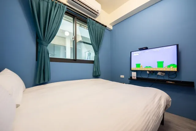 台南三木森 SleepINNx 站前館｜設有點心吧＆遊戲機等、緊鄰孔廟-小室時光雙人房-9
