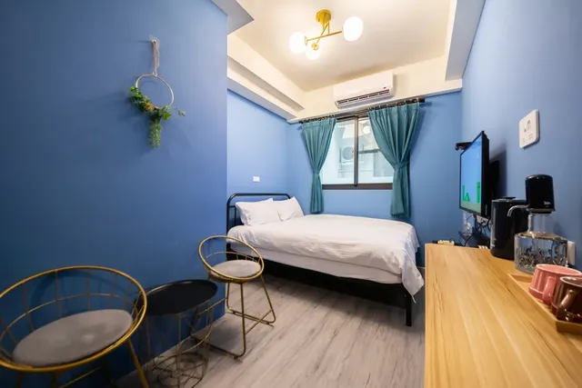 台南三木森 SleepINNx 站前館｜設有點心吧＆遊戲機等、緊鄰孔廟-小室時光雙人房-1
