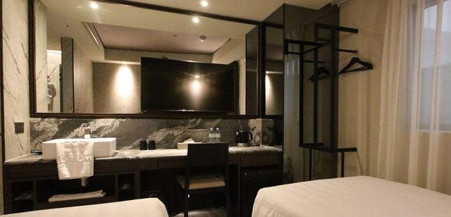 德立莊-高雄博愛館 Hotel Midtown Richardson-Kaohsiung-精緻雙床房 (不含早餐)－無窗-3