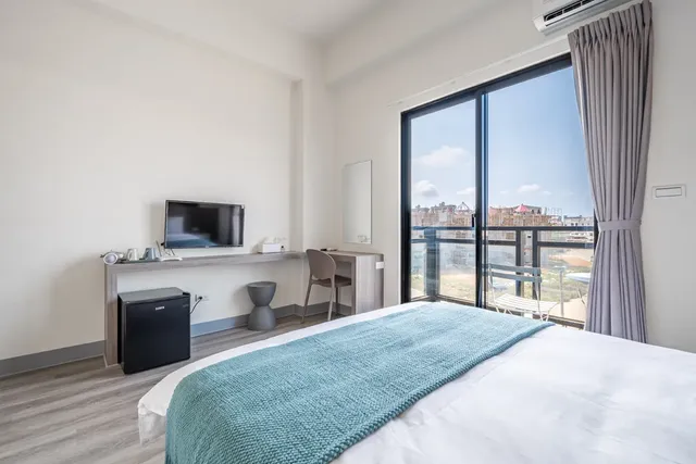 Penghu Lemongrass Smart Stay-Superior Double Room with Balcony-10