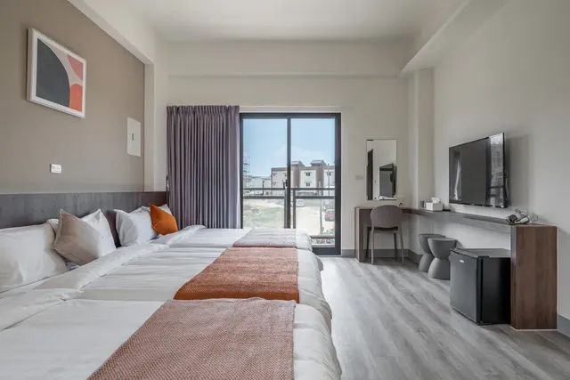 Penghu Lemongrass Smart Stay-Family Suite with Balcony-8