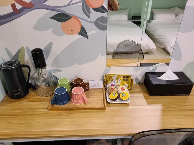 台南三木森 SleepINNx 站前館｜設有點心吧＆遊戲機等、緊鄰孔廟-森林圓舞曲四人房-8