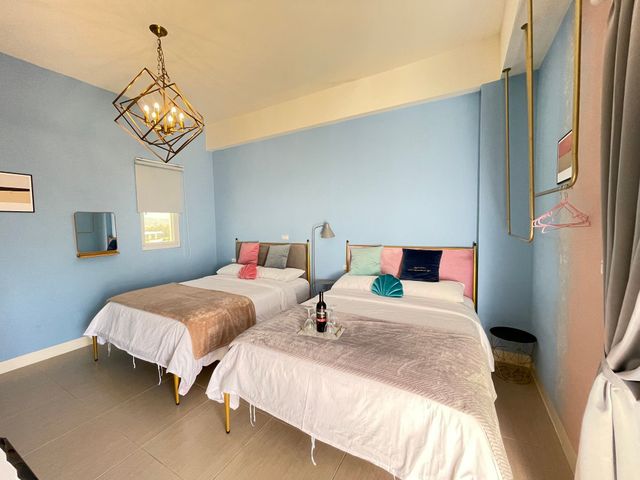 Pinky Promise Villa-Ocean Yogurt  Superior Quad Room with view LF34-1
