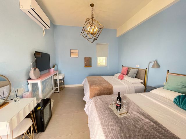 Pinky Promise Villa-Ocean Yogurt  Superior Quad Room with view LF34-2