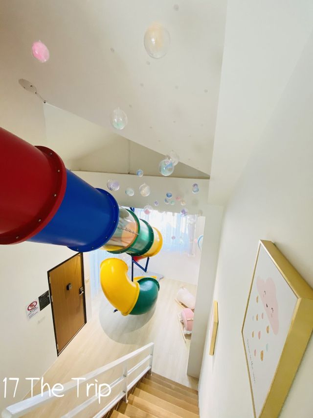 17樂趣民宿 | 設有親子遊樂設施、主題房型-3A彩虹泡泡-6