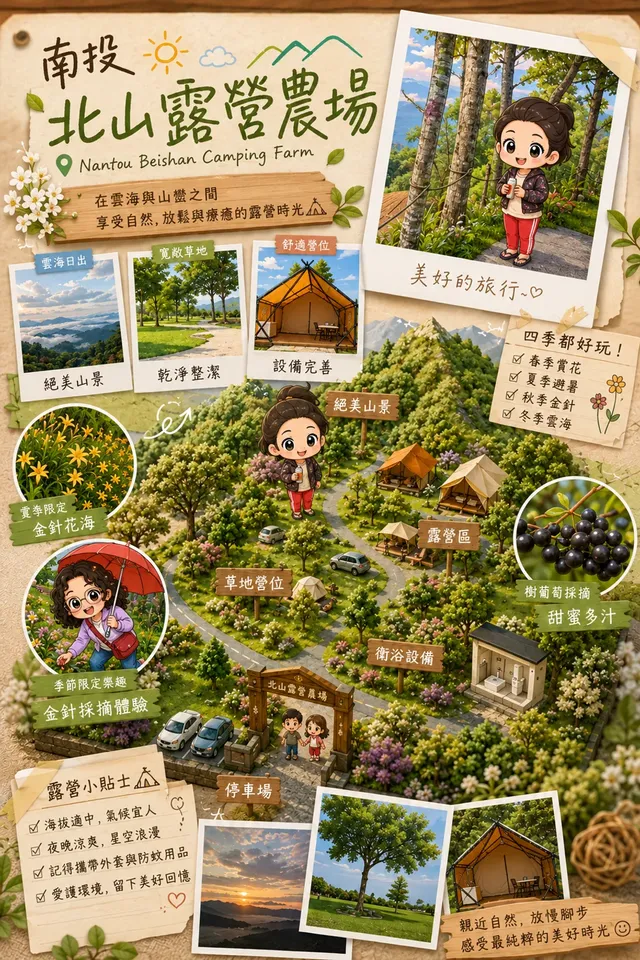 Beishan Camping Farm-Self-built tent-3
